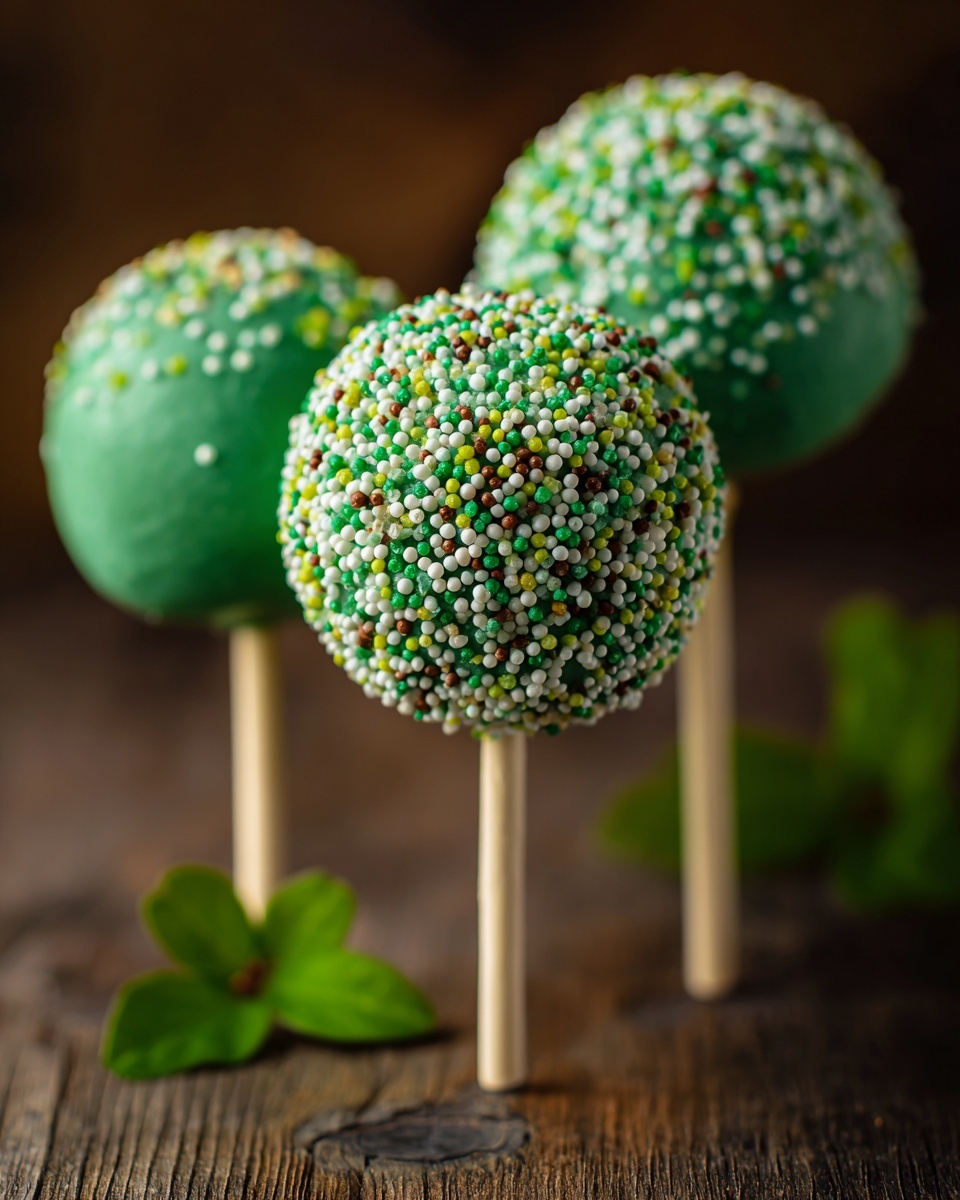 St. Patrick’s Day Cake Pops Recipe - Recipe Image