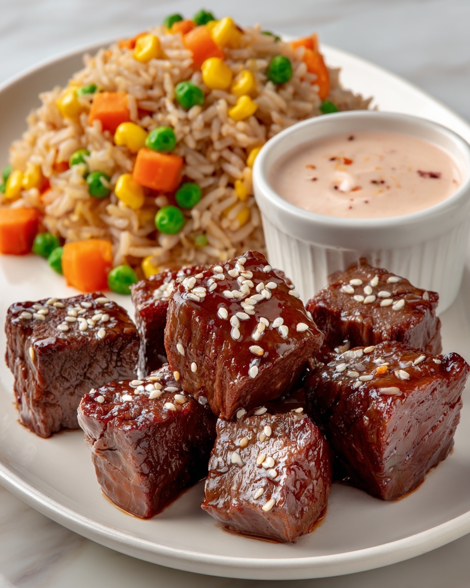 Easy Hibachi Steak with Fried Rice Recipe - Recipe Image