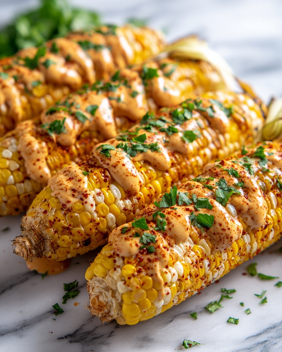 Homemade Mexican Street Corn Recipe - Recipe Image