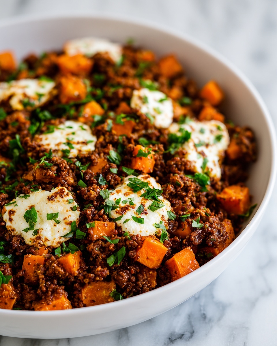 Ground Turkey Sweet Potato Casserole Recipe - Recipe Image