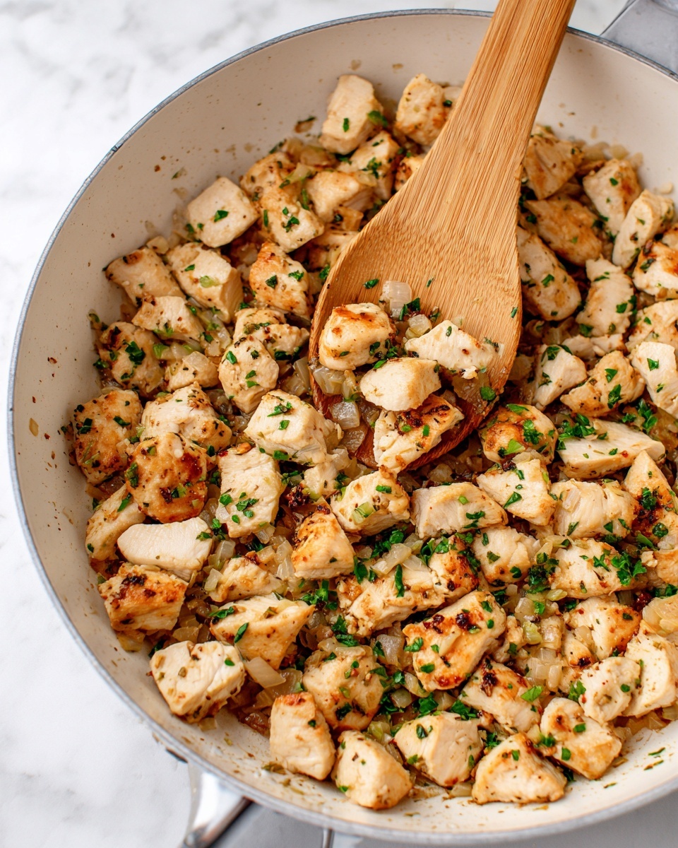 Garlic Butter Chicken Bites Recipe - Recipe Image
