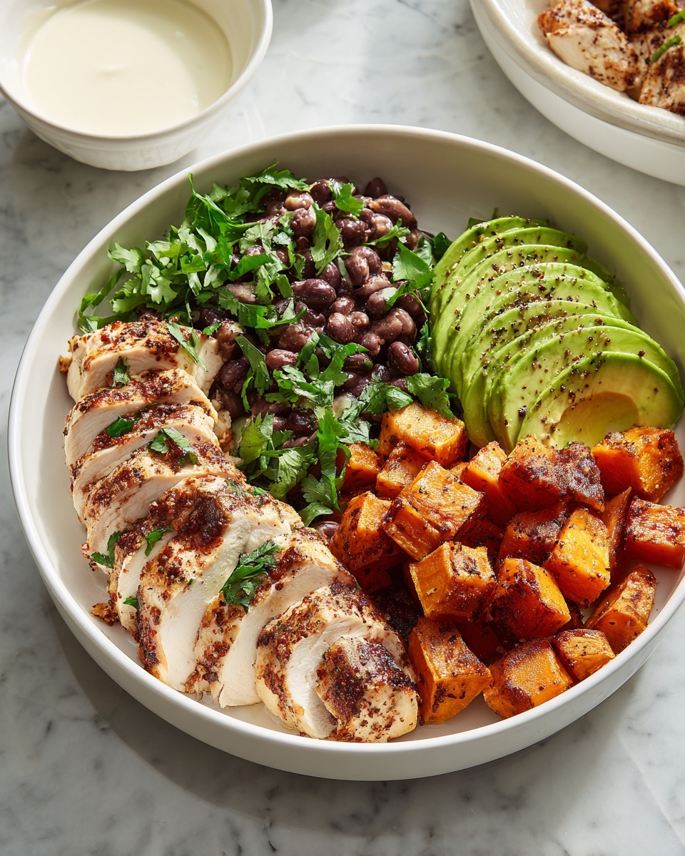 Chicken and Sweet Potato Bowls Recipe - Recipe Image