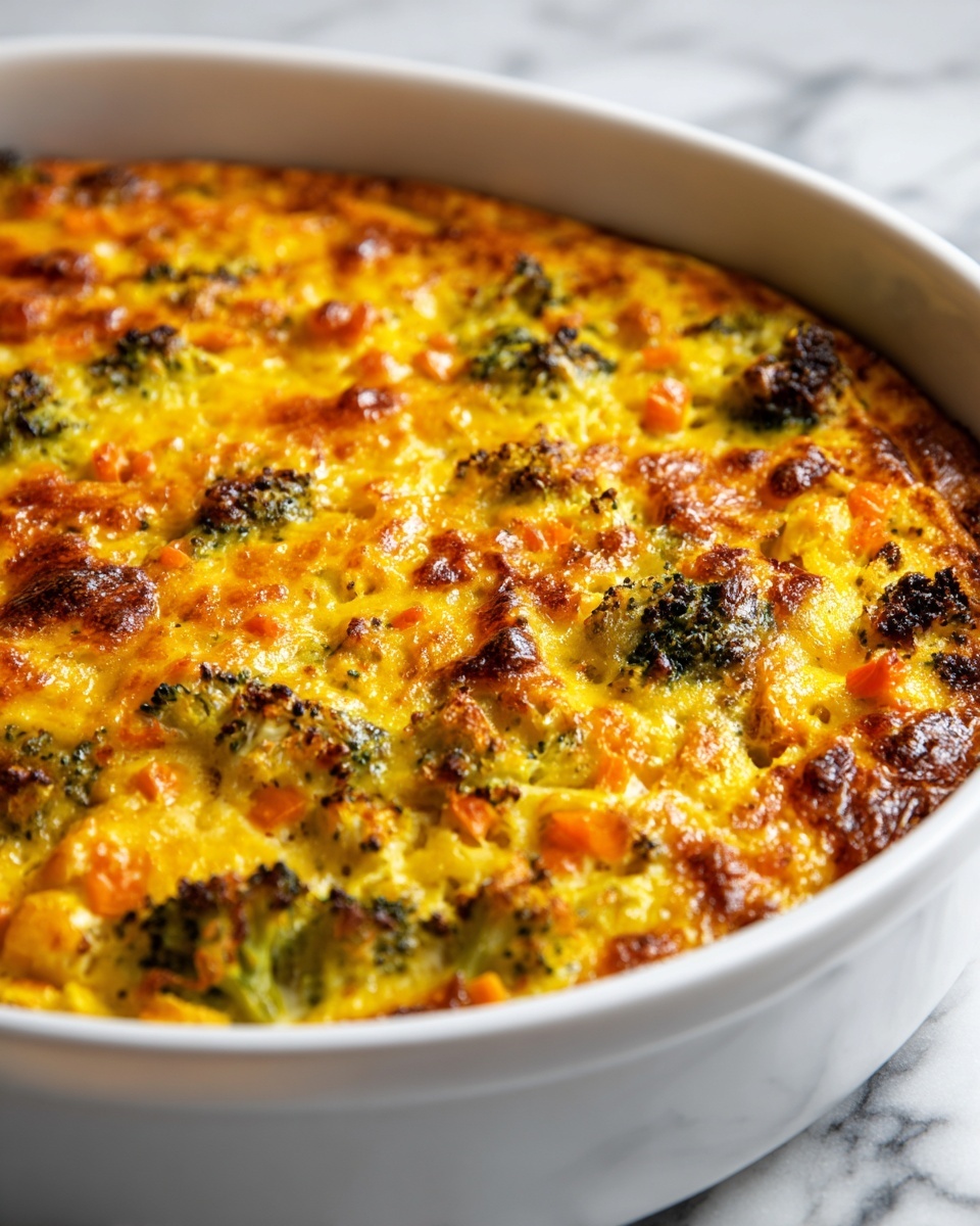 Veggie Casserole with Cheddar and Herbs Recipe - Recipe Image