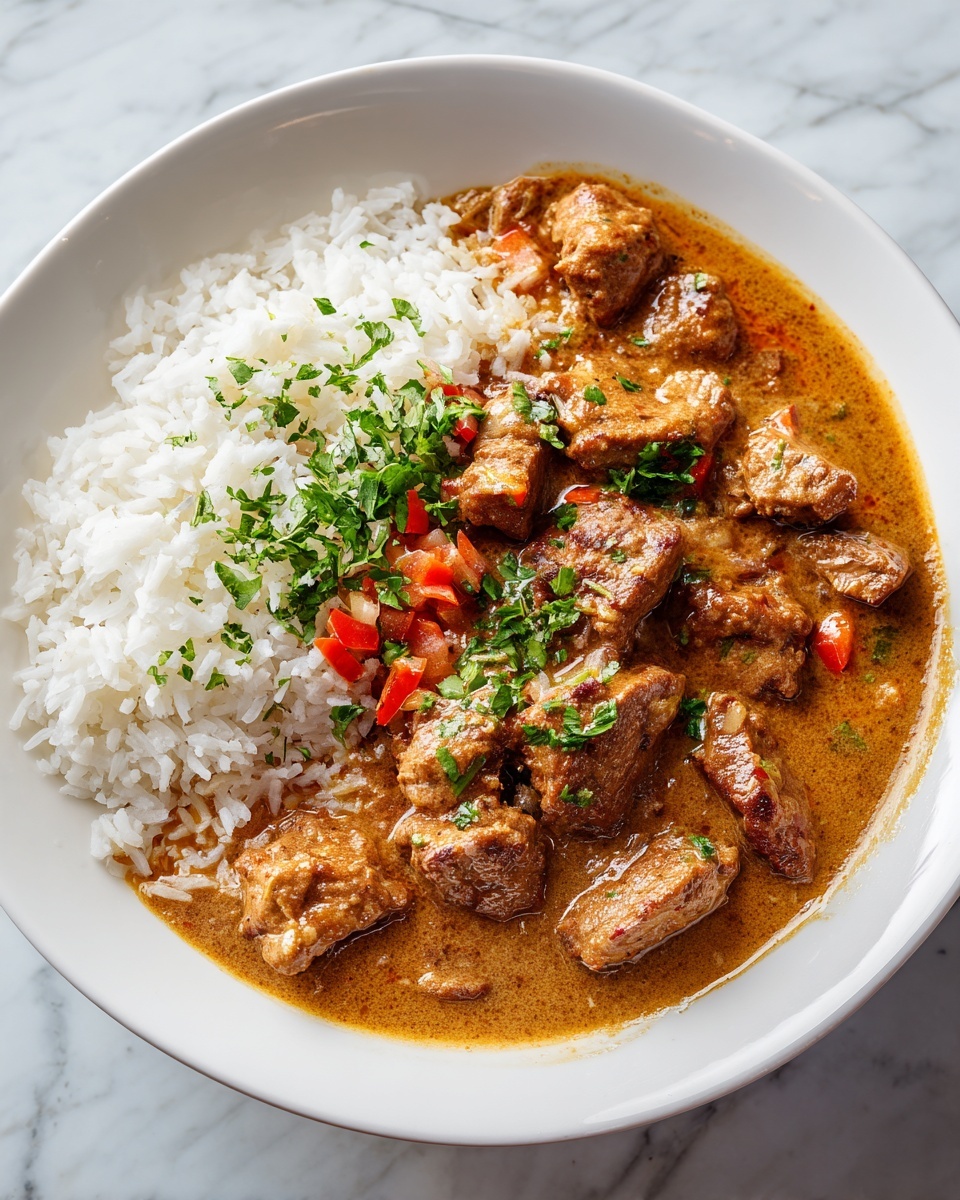 Slow-Cooker Beef Curry Recipe - Recipe Image