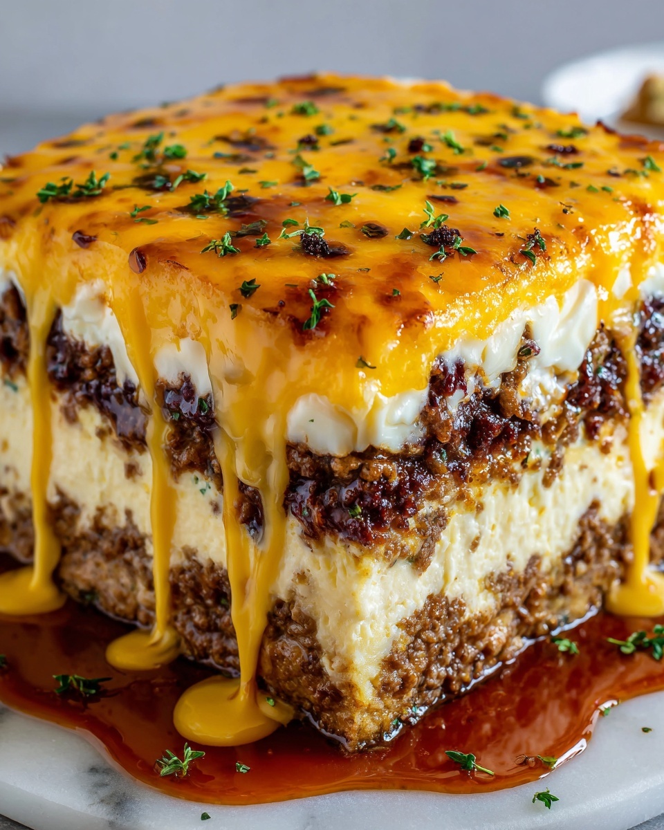 Cheesesteak Meatloaf Recipe with Philly Flavor Recipe - Recipe Image