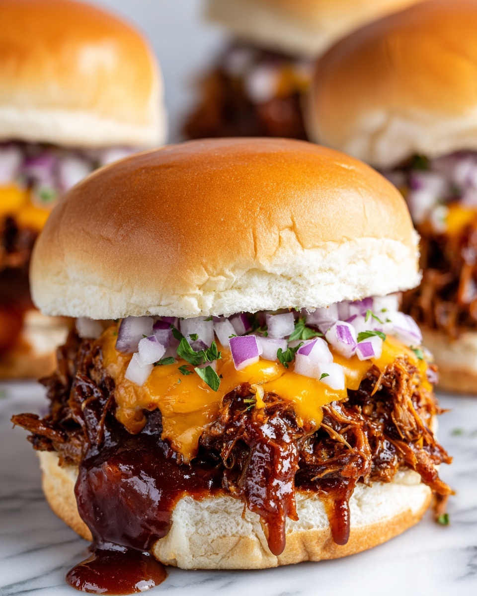 Hawaiian BBQ Beef Sliders Recipe - Recipe Image