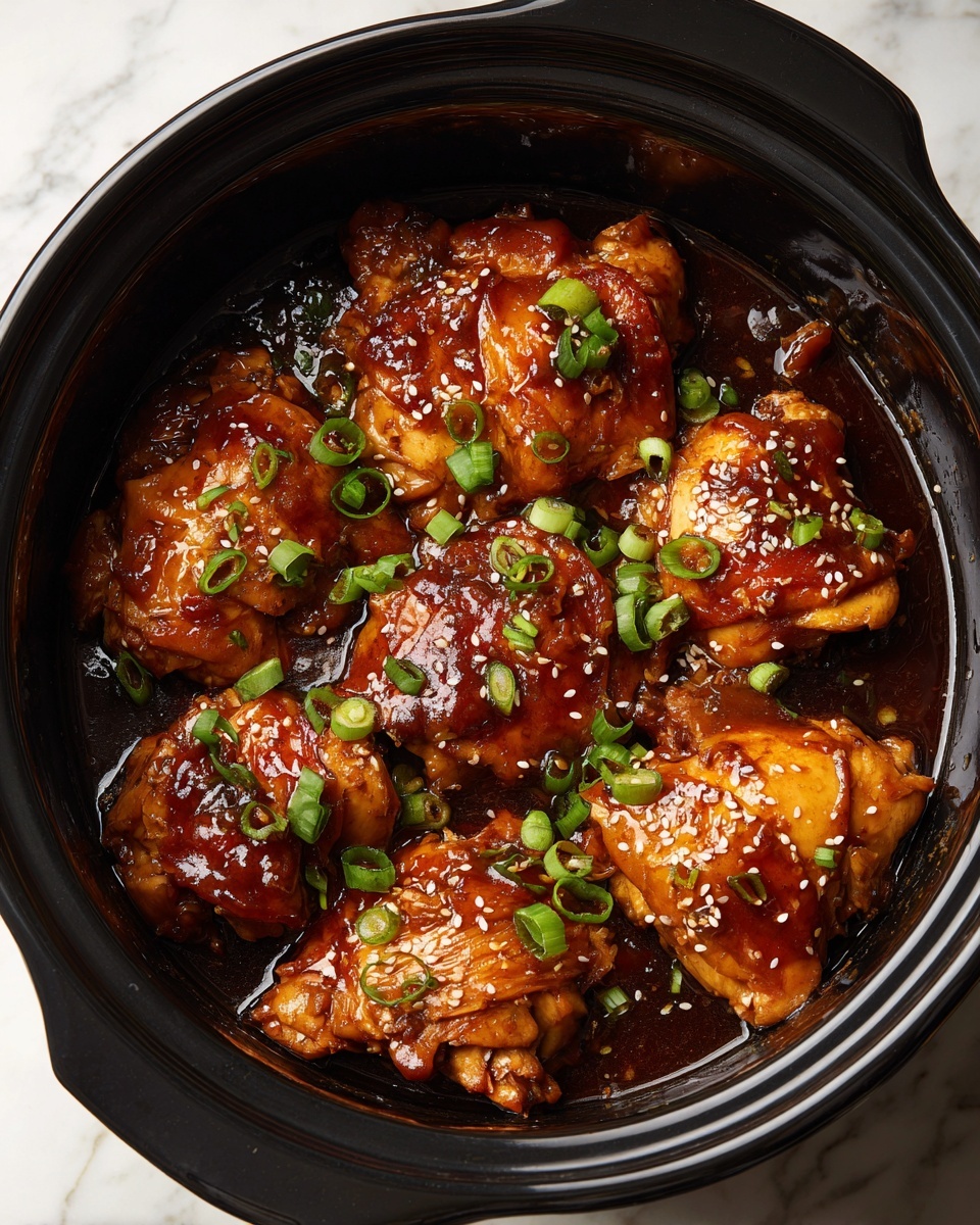 Slow Cooker Honey Sesame Chicken Recipe - Recipe Image