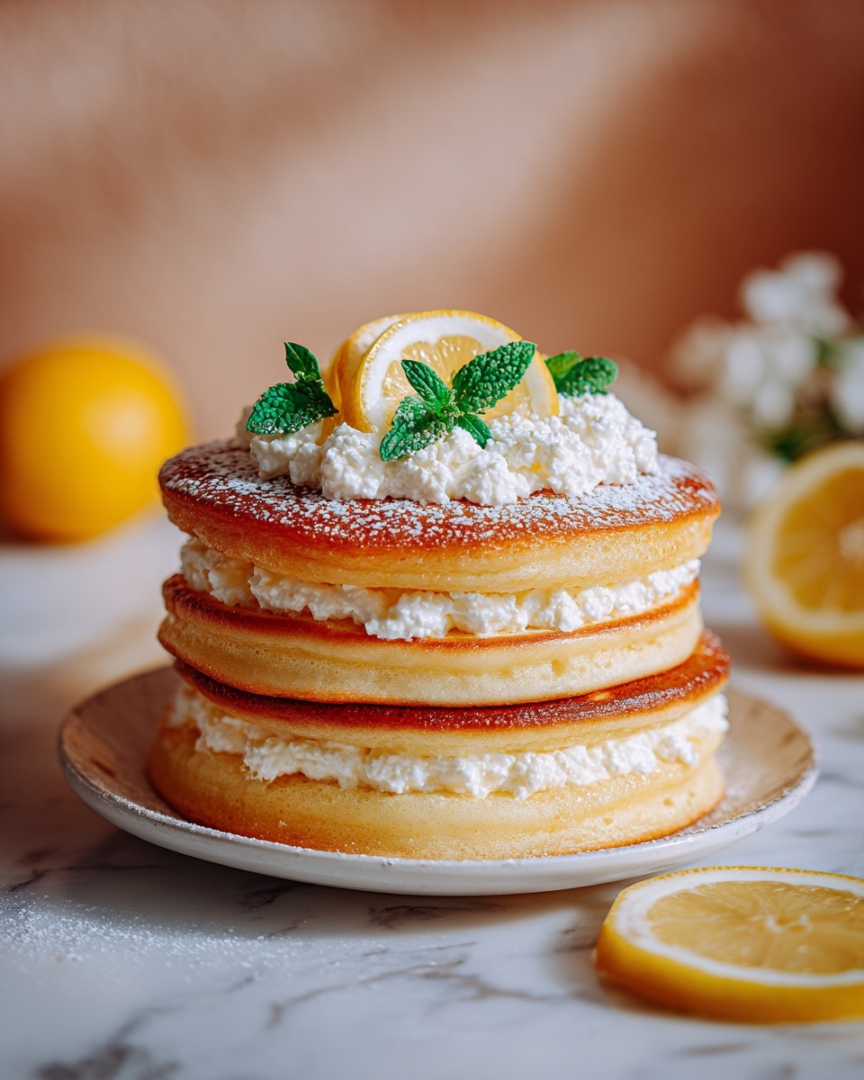Lemon Ricotta Pancakes: The Ultimate Fluffy Breakfast Recipe - Recipe Image