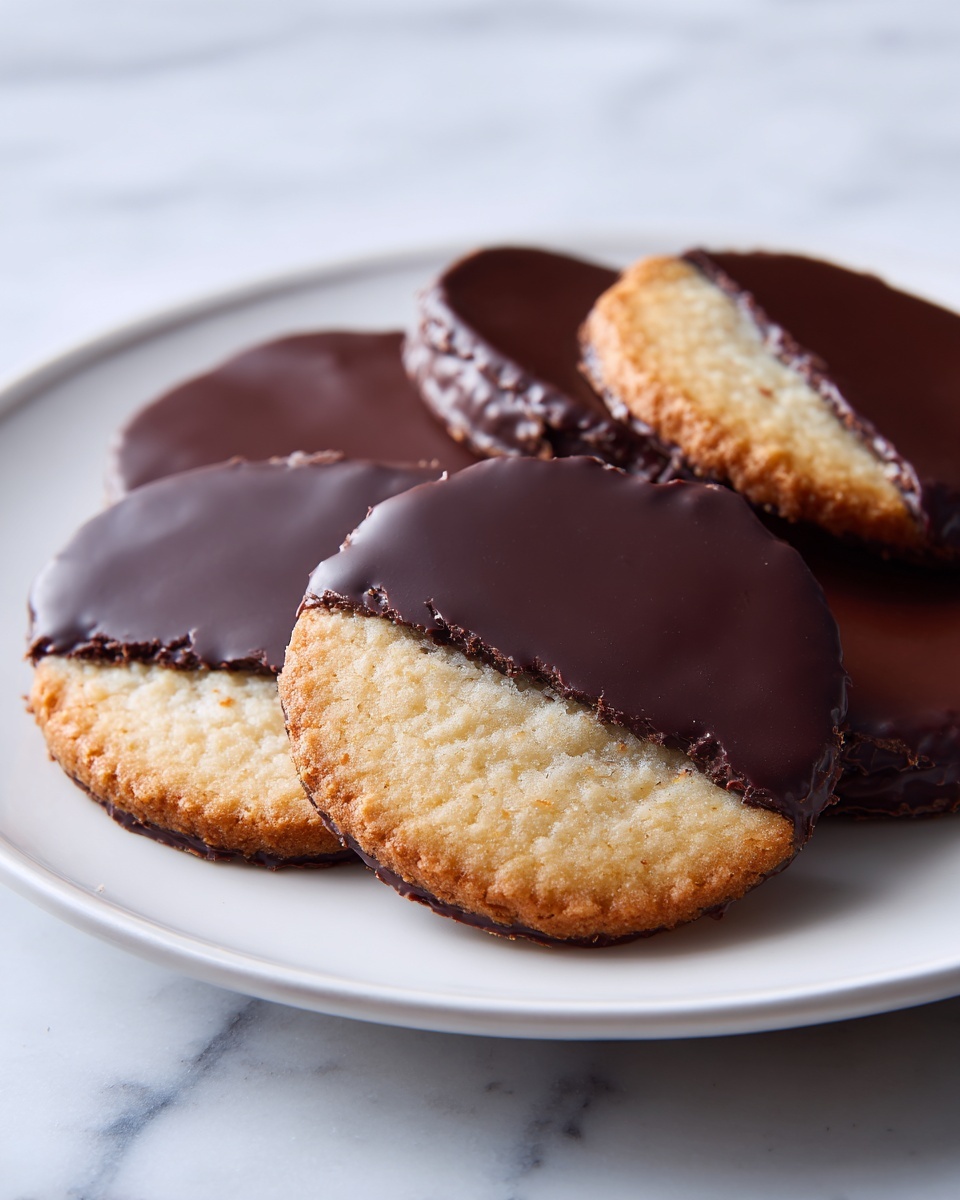 Chocolate-Peanut Butter Covered Fortune Cookies Recipe - Recipe Image
