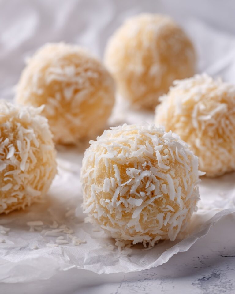 Snowballs Coconut Fudge Truffles Recipe