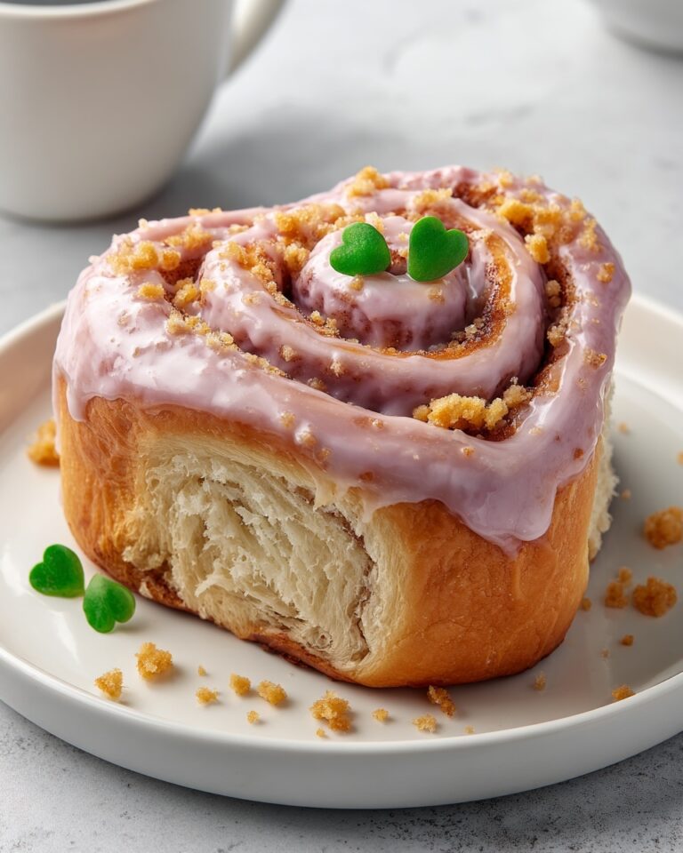Heart-Shaped Cinnamon Rolls Recipe