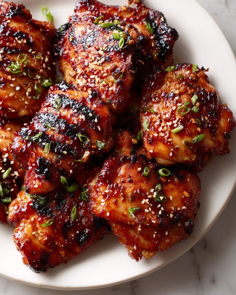 Sticky Sweet Chili Chicken Thighs Recipe