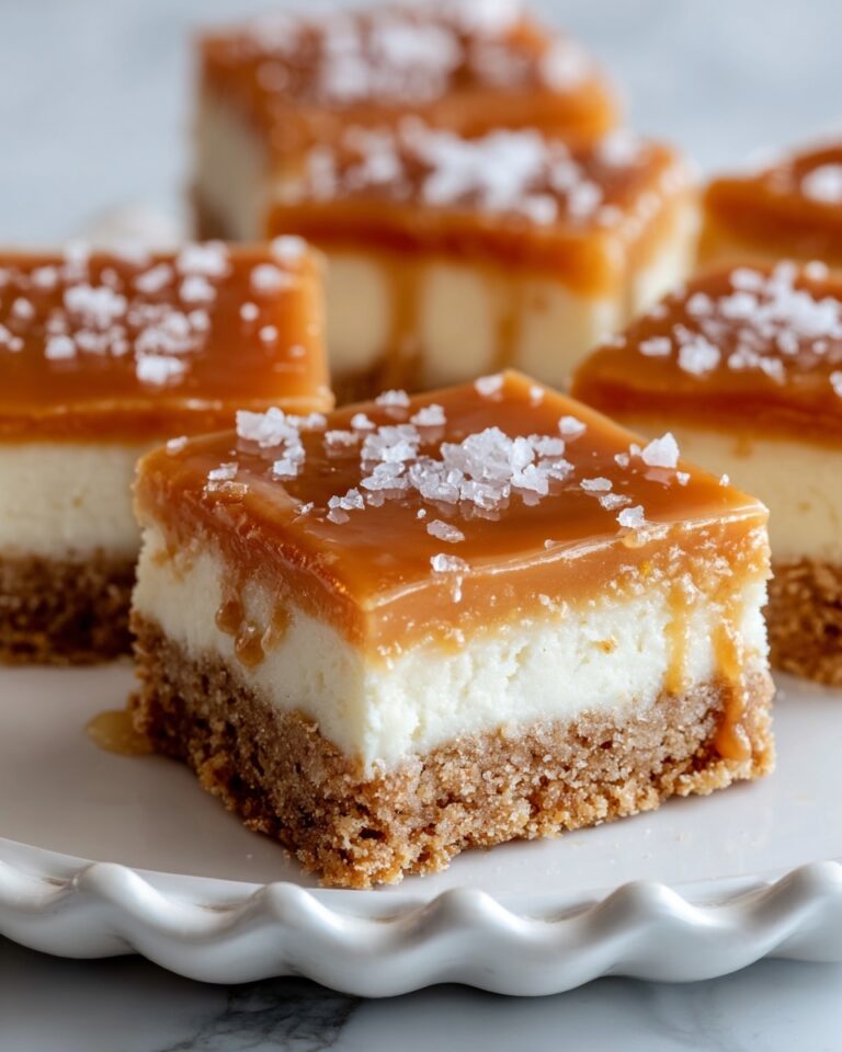 Caramel Cheesecake Bars Recipe