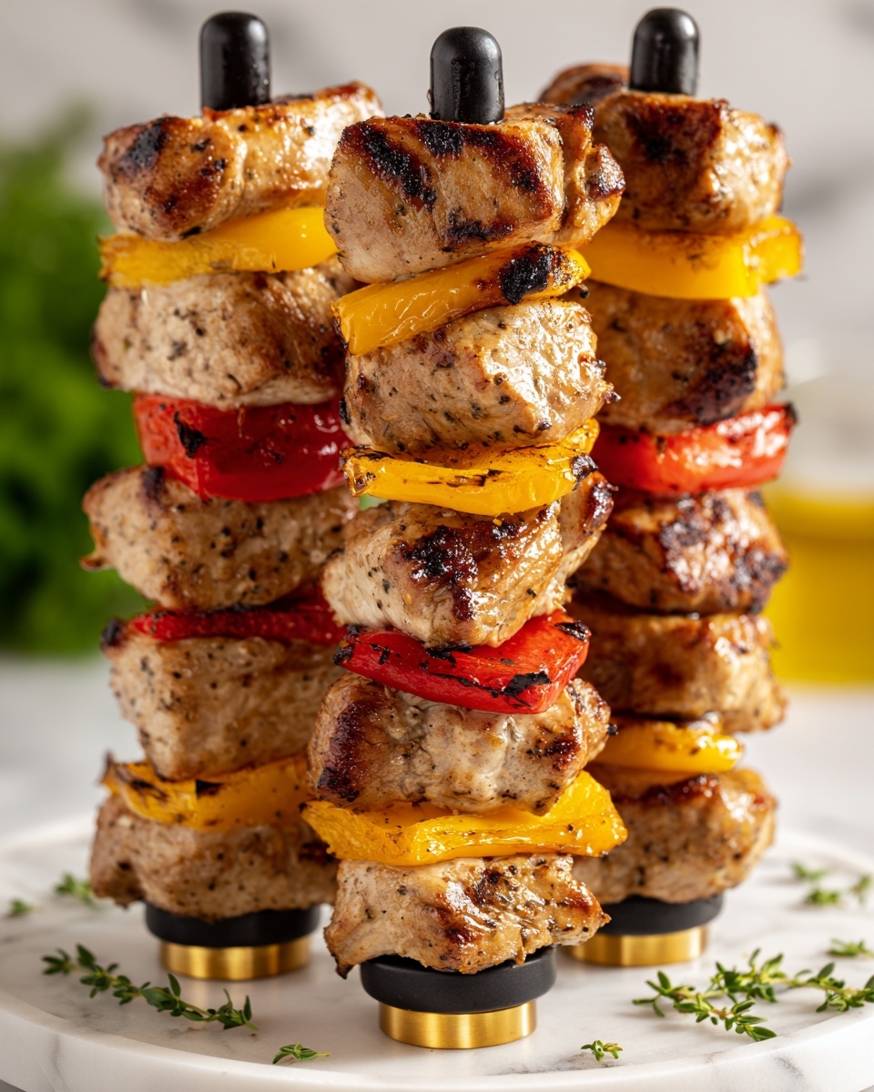 Tropical Hawaiian Chicken Skewers Recipe - Recipe Image