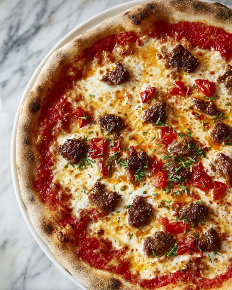 Pizza Flavored Burgers Recipe