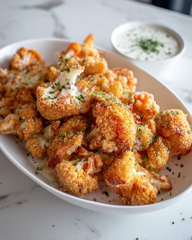 Air Fryer Cauliflower Wings Recipe