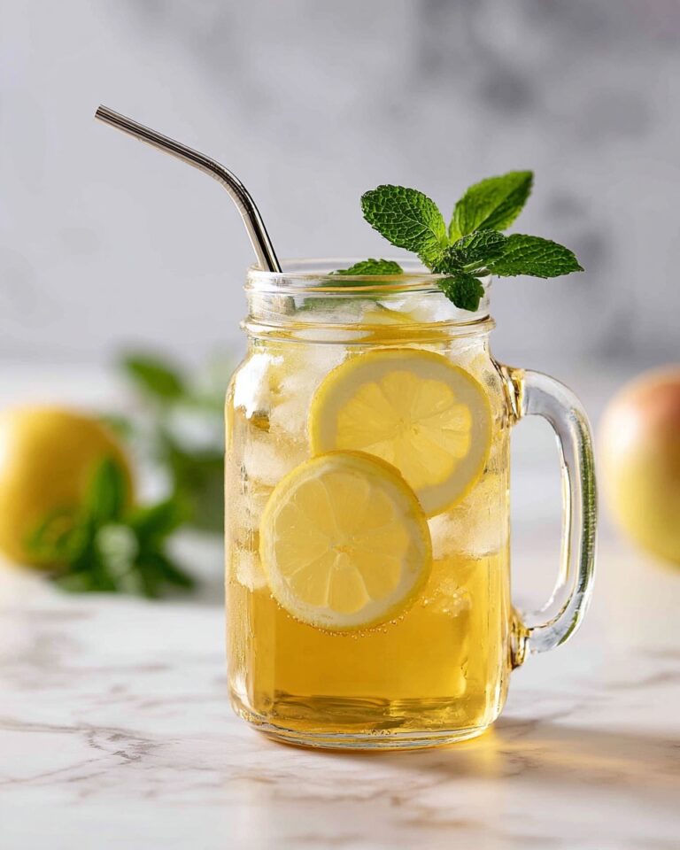 Easy Iced Apple Green Tea Recipe