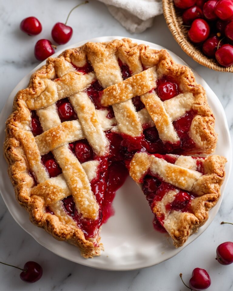 Braided Cranberry Orange Pie Recipe