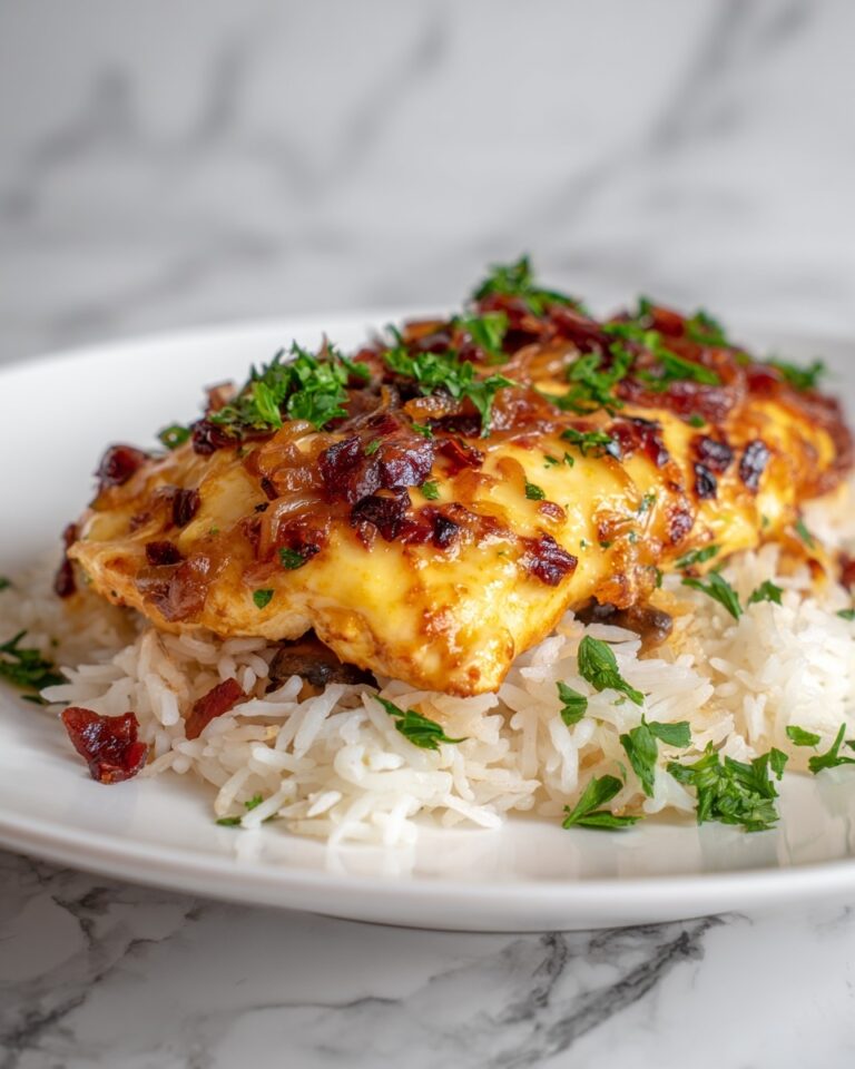 French Onion Chicken & Rice Casserole Recipe