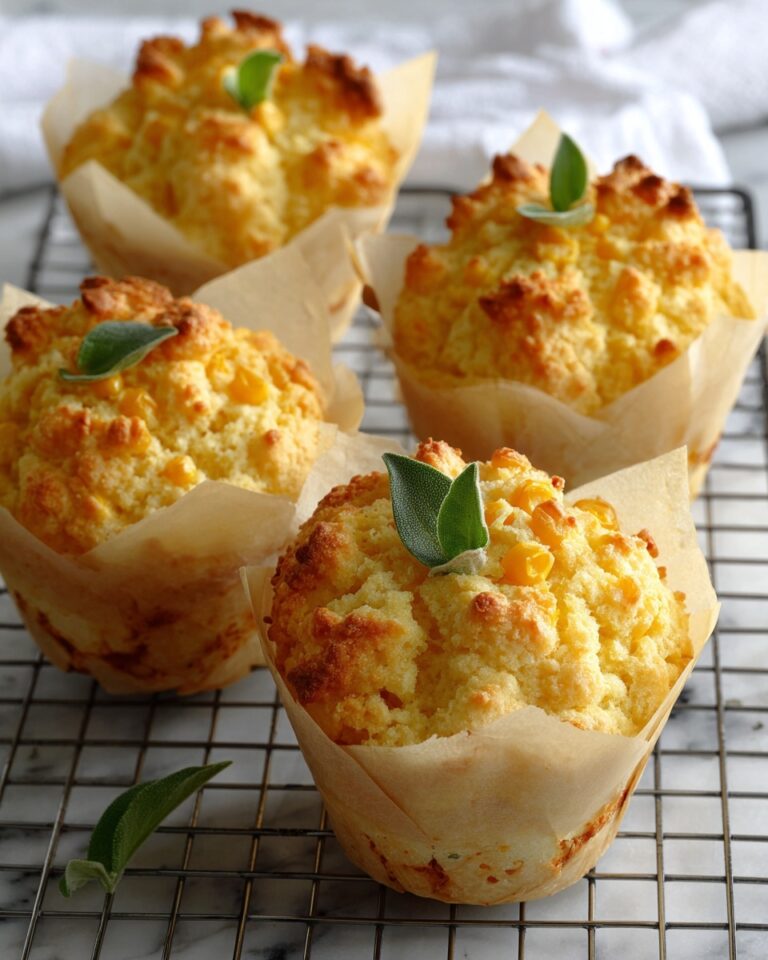 Crispy Cheddar Corn Potato Muffins Recipe