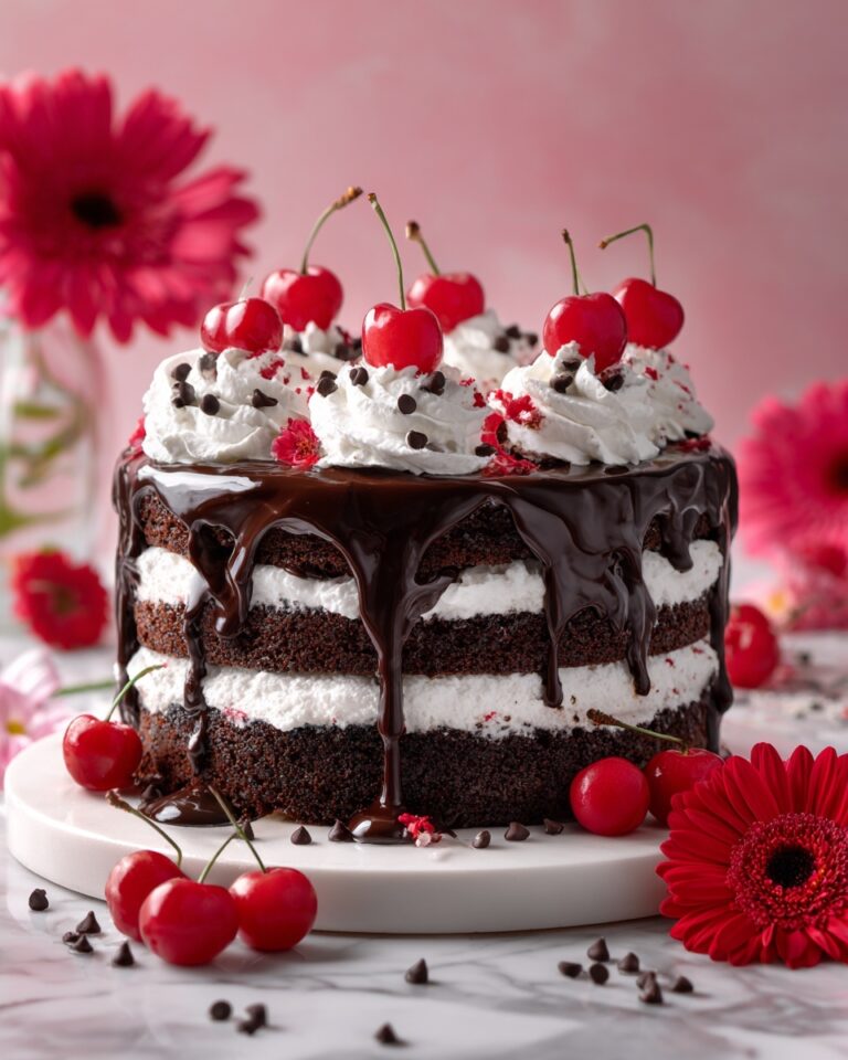 Mile-High Black Forest Cake Recipe