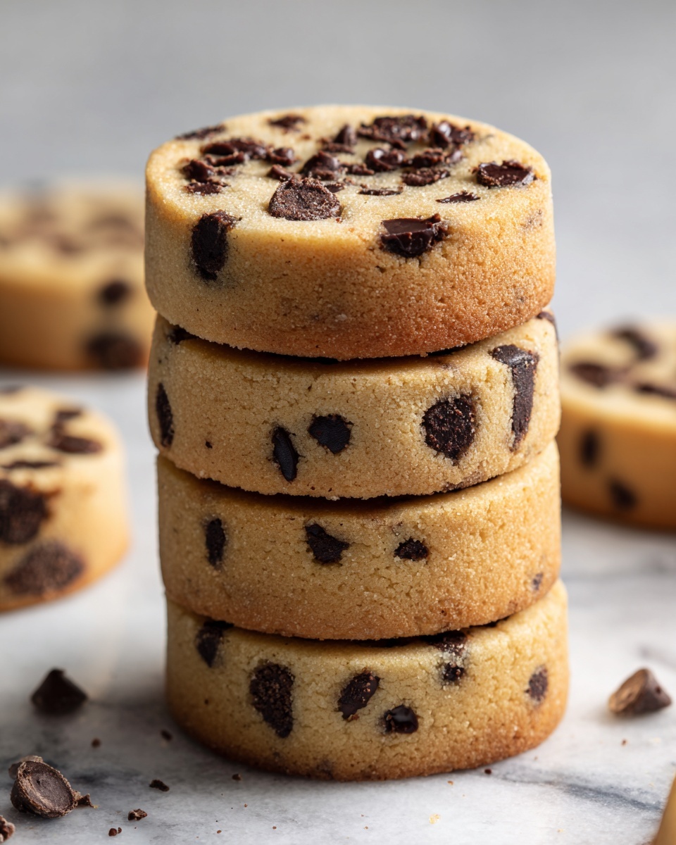 Dippable Chocolate Chip Shortbread Treats Recipe - Recipe Image
