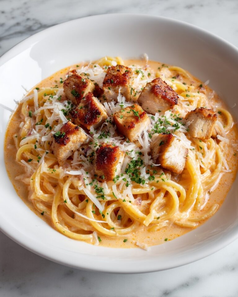 Creamy Cowboy Butter Chicken Linguine Recipe