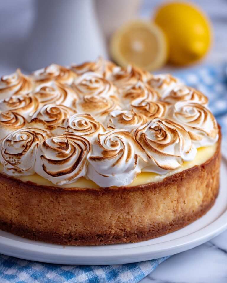 Lemon Meringue Cheesecake Recipe