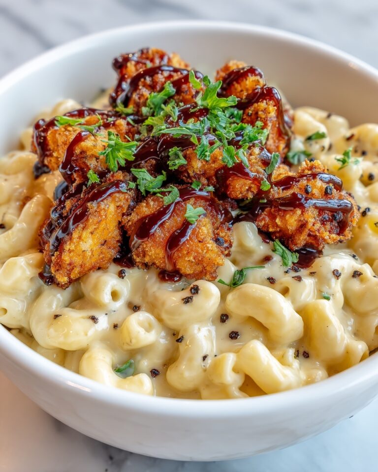 Honey Pepper Chicken Mac and Cheese Recipe