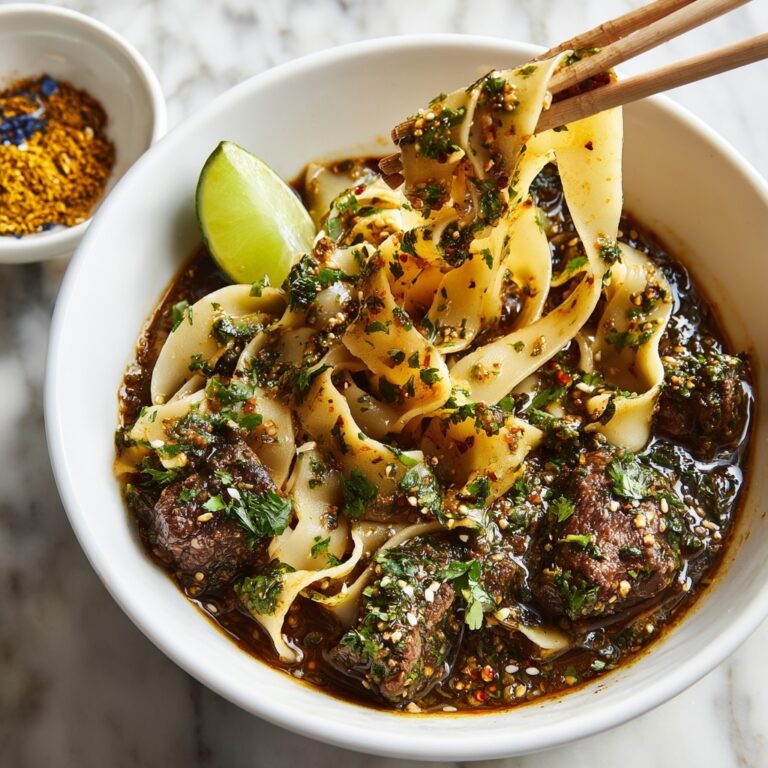 Curry Goat Noodles Recipe