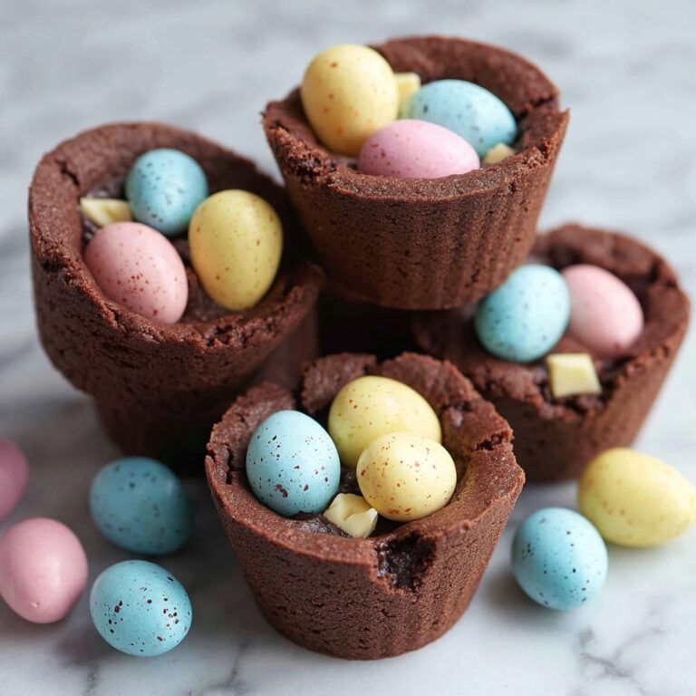 Mini Egg Brownie Bites Recipe