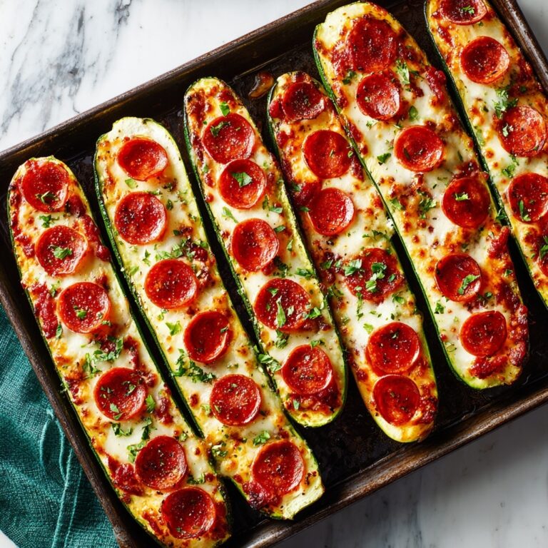 Zucchini Pizza Boats Recipe