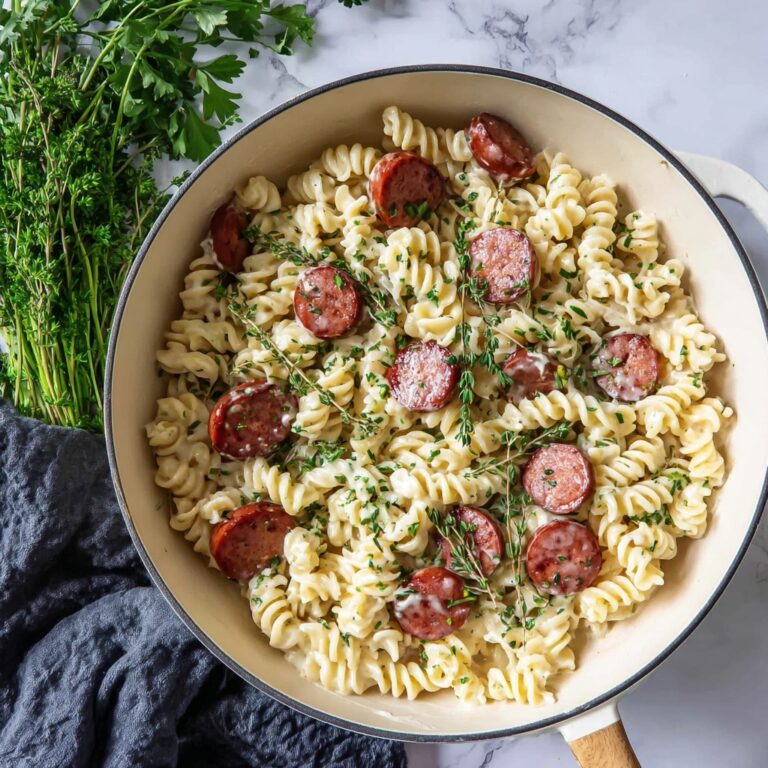 Creamy Smoked Sausage Pasta Recipe