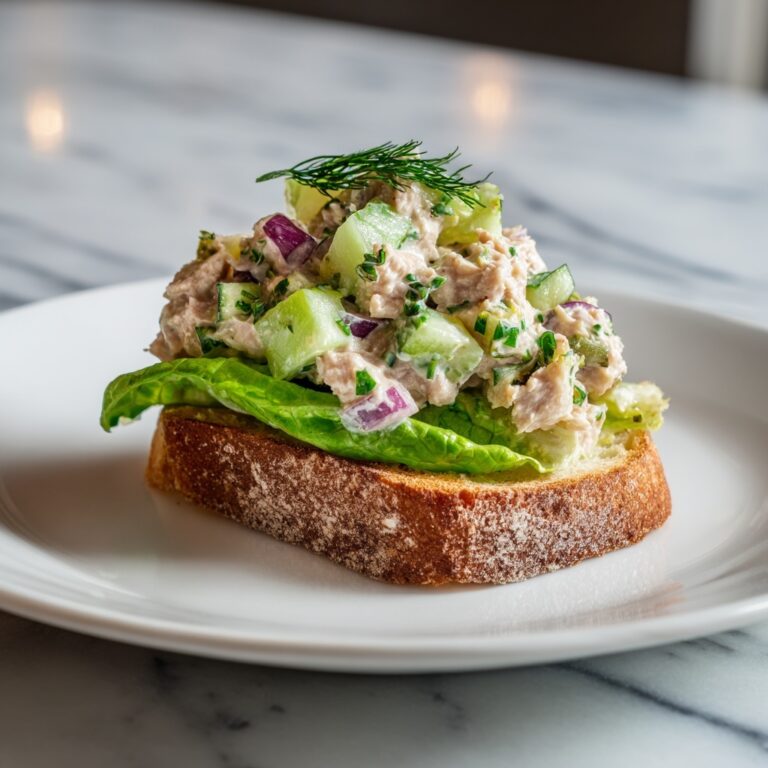 Creamy Tuna Salad with Fresh Herbs Recipe