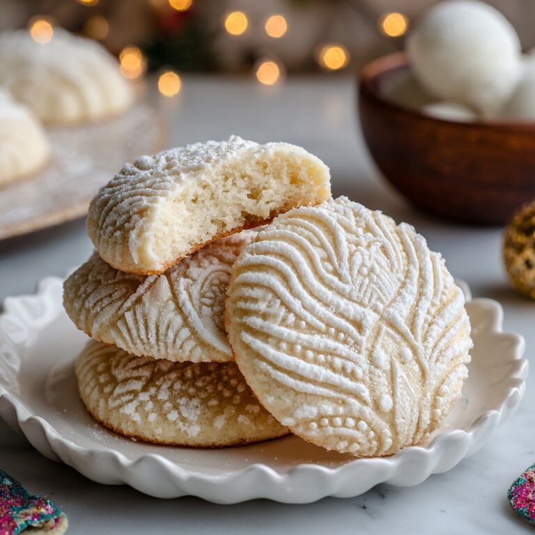 Sweetened Condensed Milk Snowball Cookies Recipe