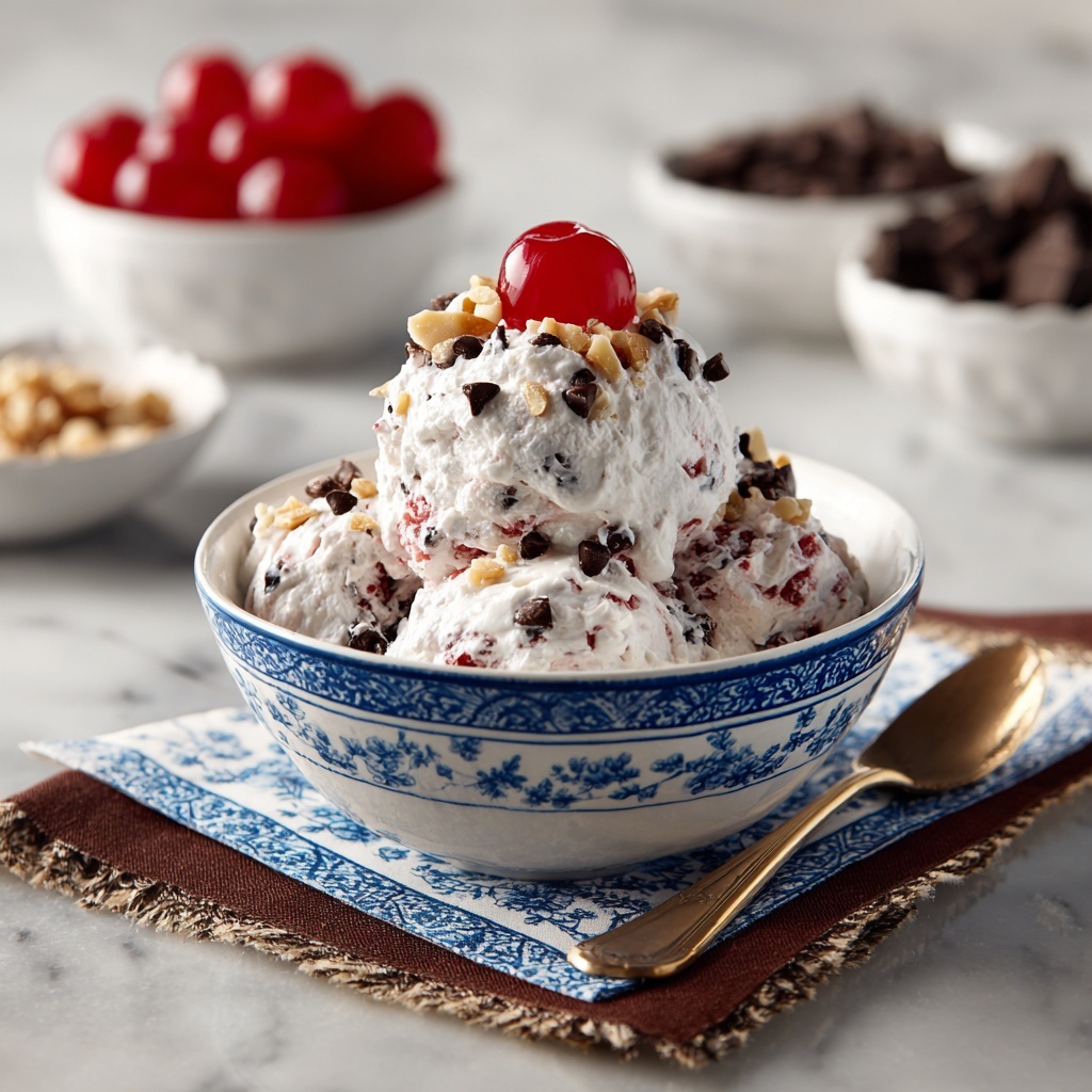 Banana Split Fluff Salad Recipe - Recipe Image