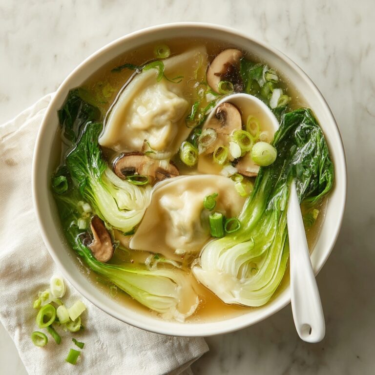 Easy Wonton Soup Recipe