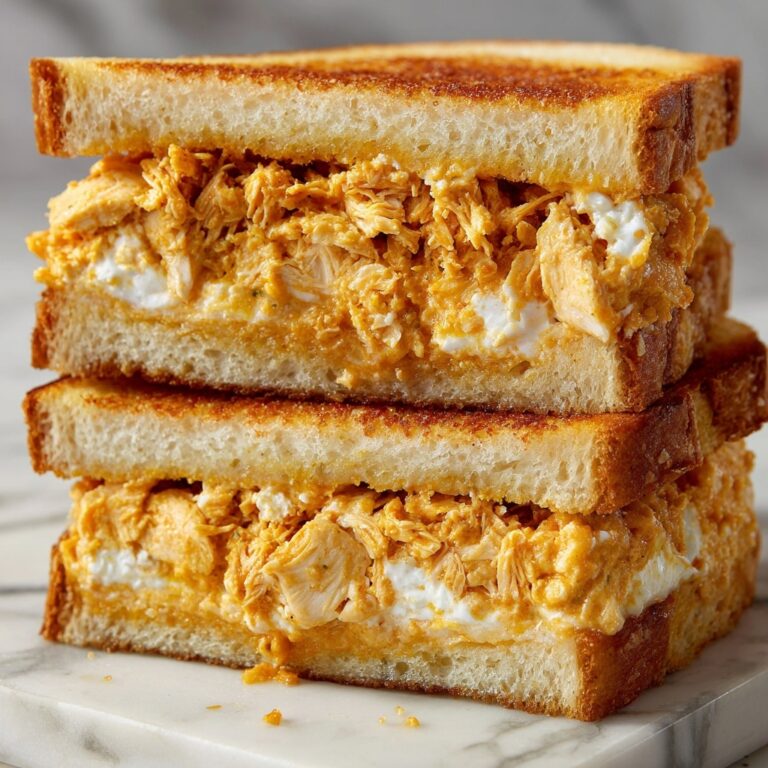 Buffalo Chicken Grilled Cheese Recipe