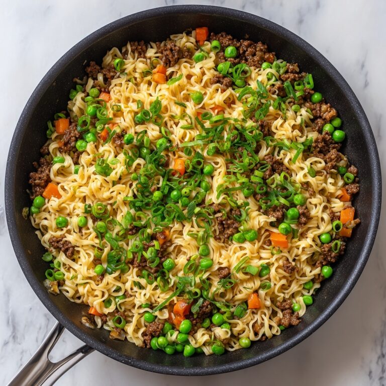 Ground Beef Ramen Skillet Recipe