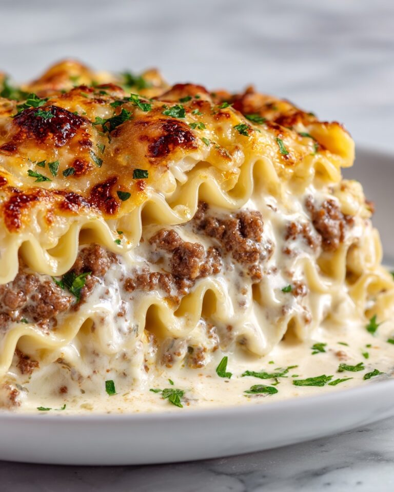 Sausage Alfredo Ravioli Lasagna Recipe