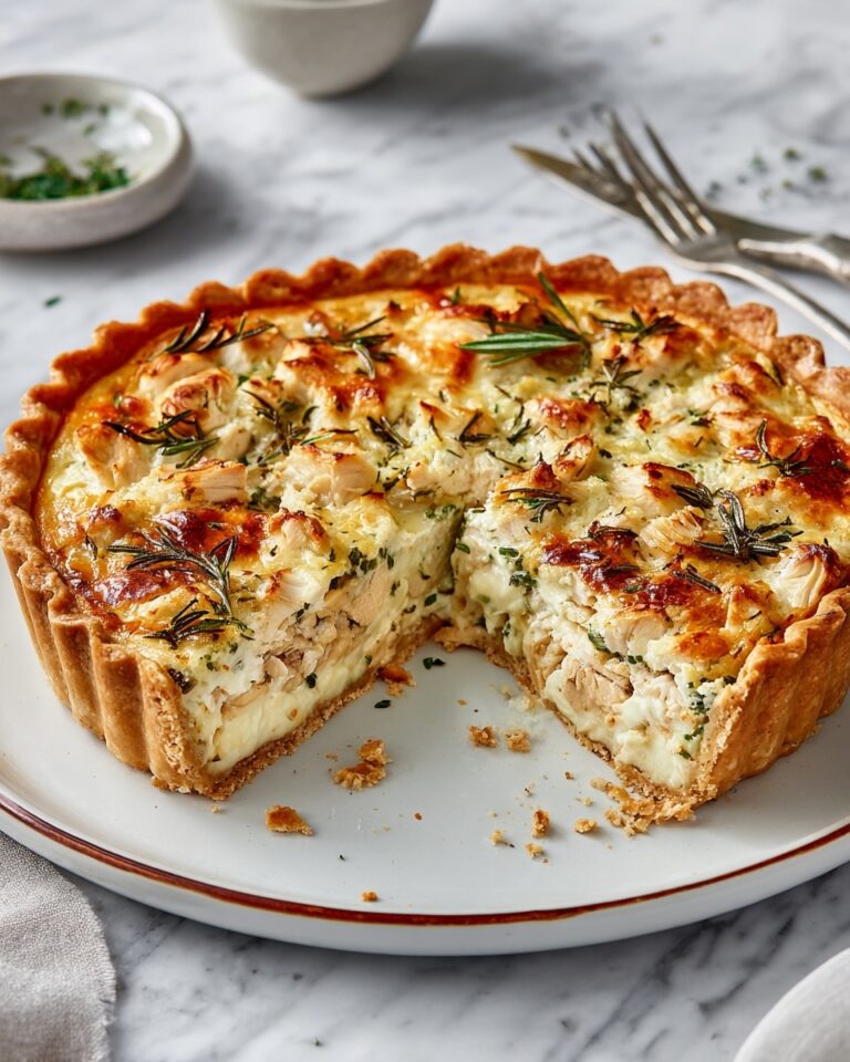 Crab and Tarragon Tart Recipe
