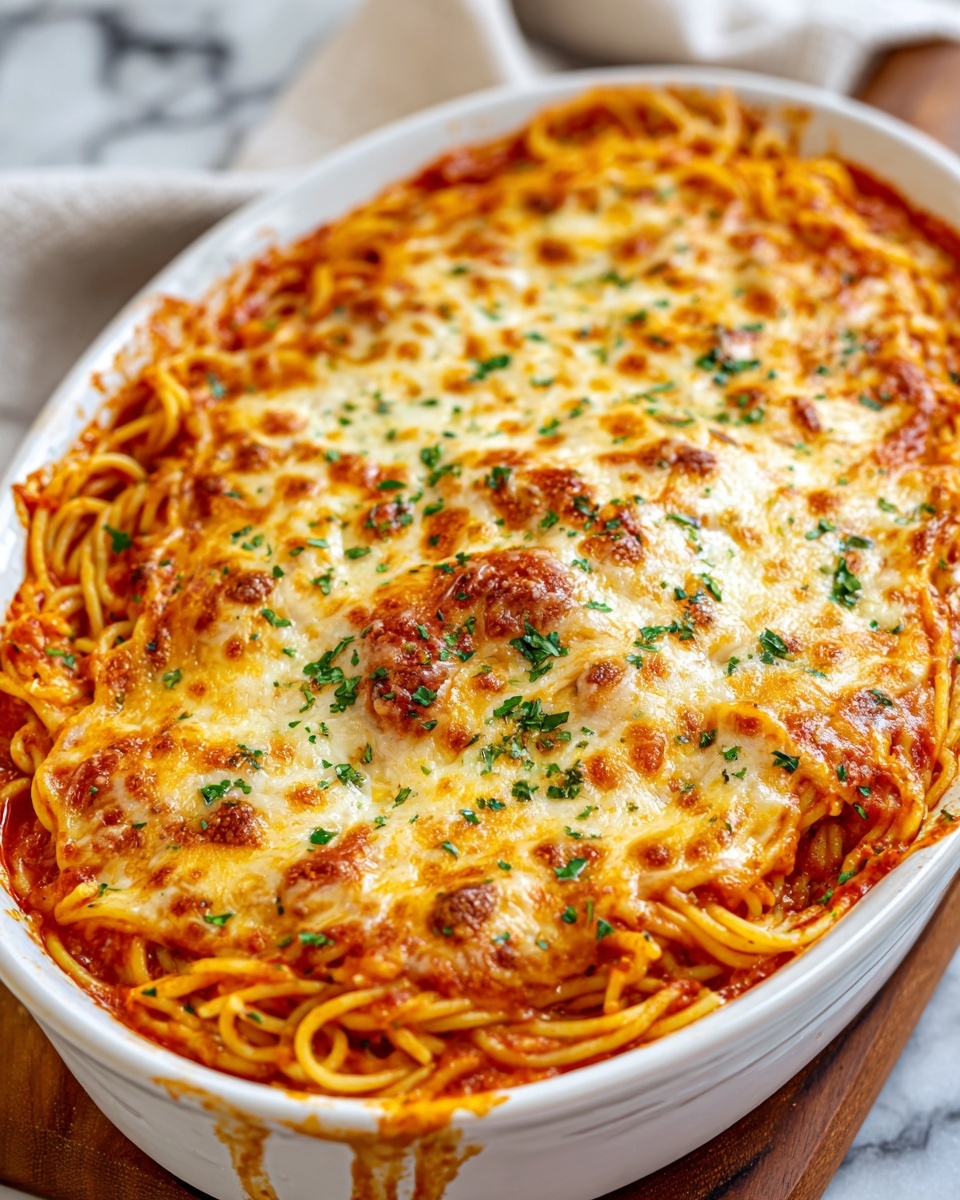 Baked Spaghetti Recipe - Recipe Image