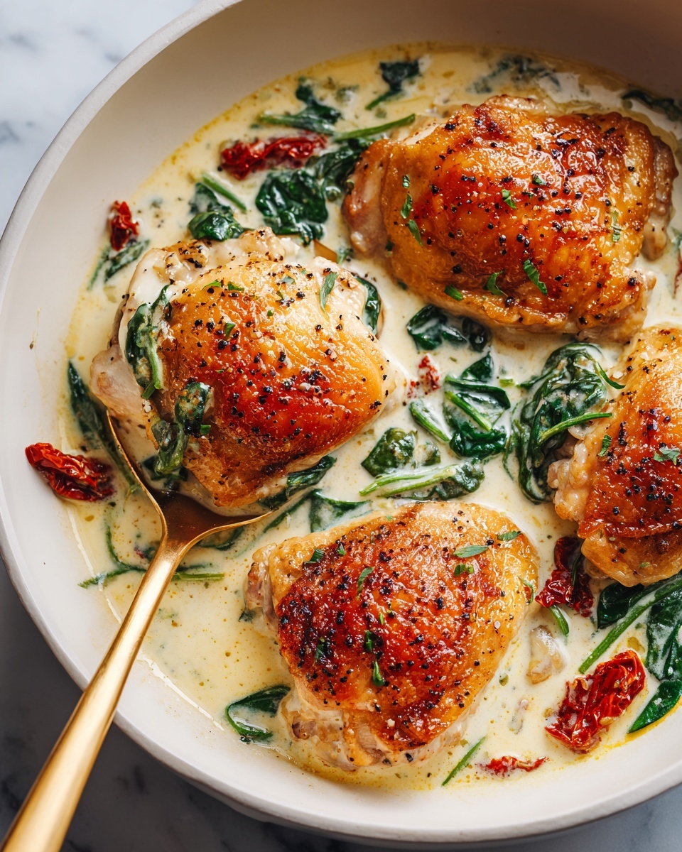 Creamy Tuscan Chicken Recipe - Recipe Image