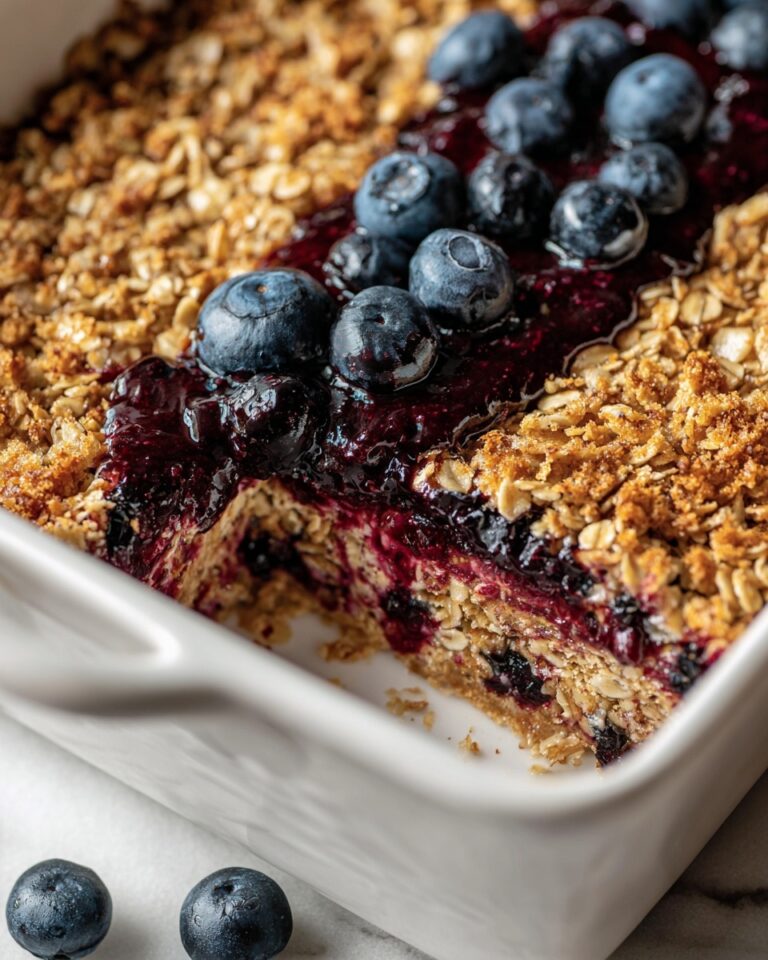 Blueberry Baked Oats Recipe