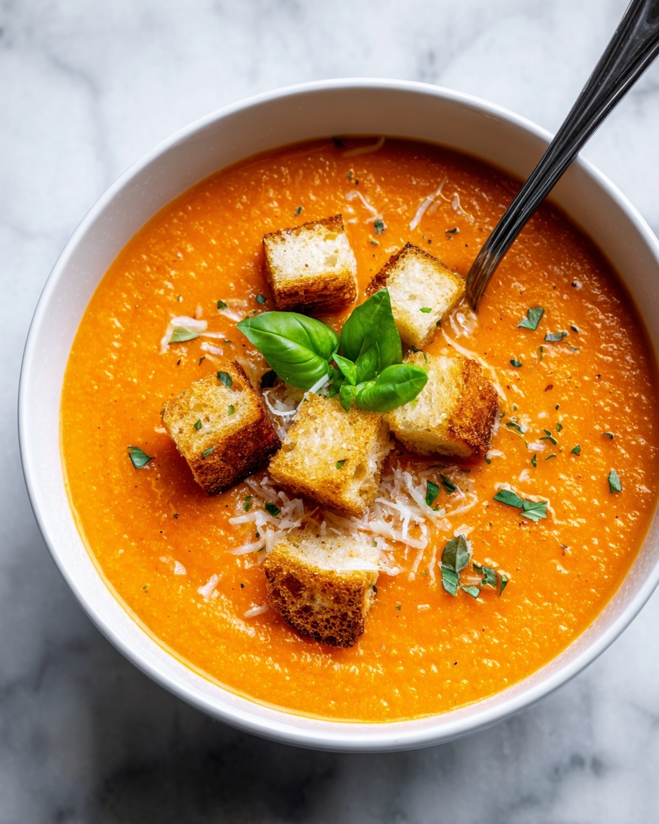 Tomato Basil Soup Recipe - Recipe Image