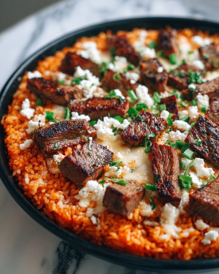Steak Queso Rice Recipe