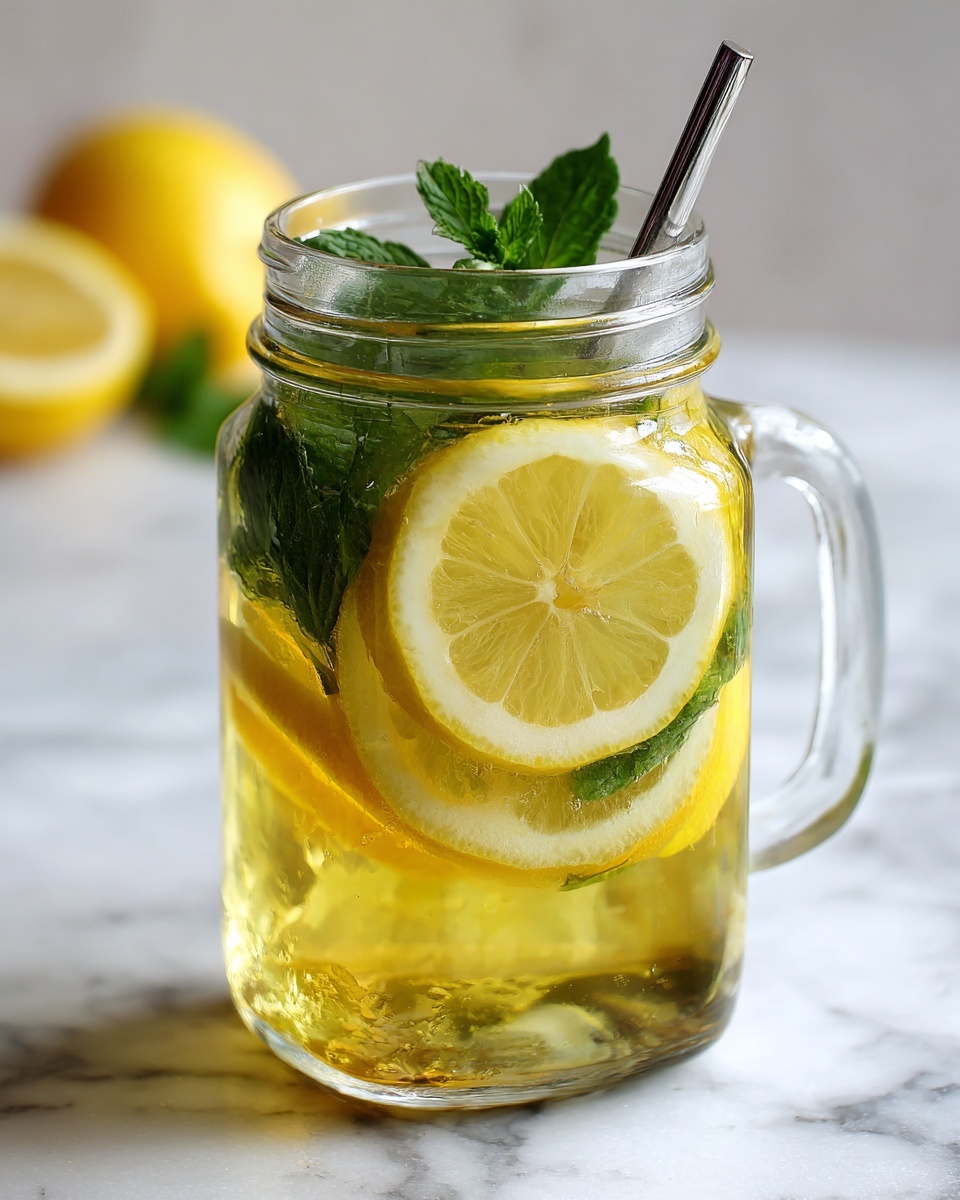 Easy Iced Apple Green Tea Recipe - Recipe Image