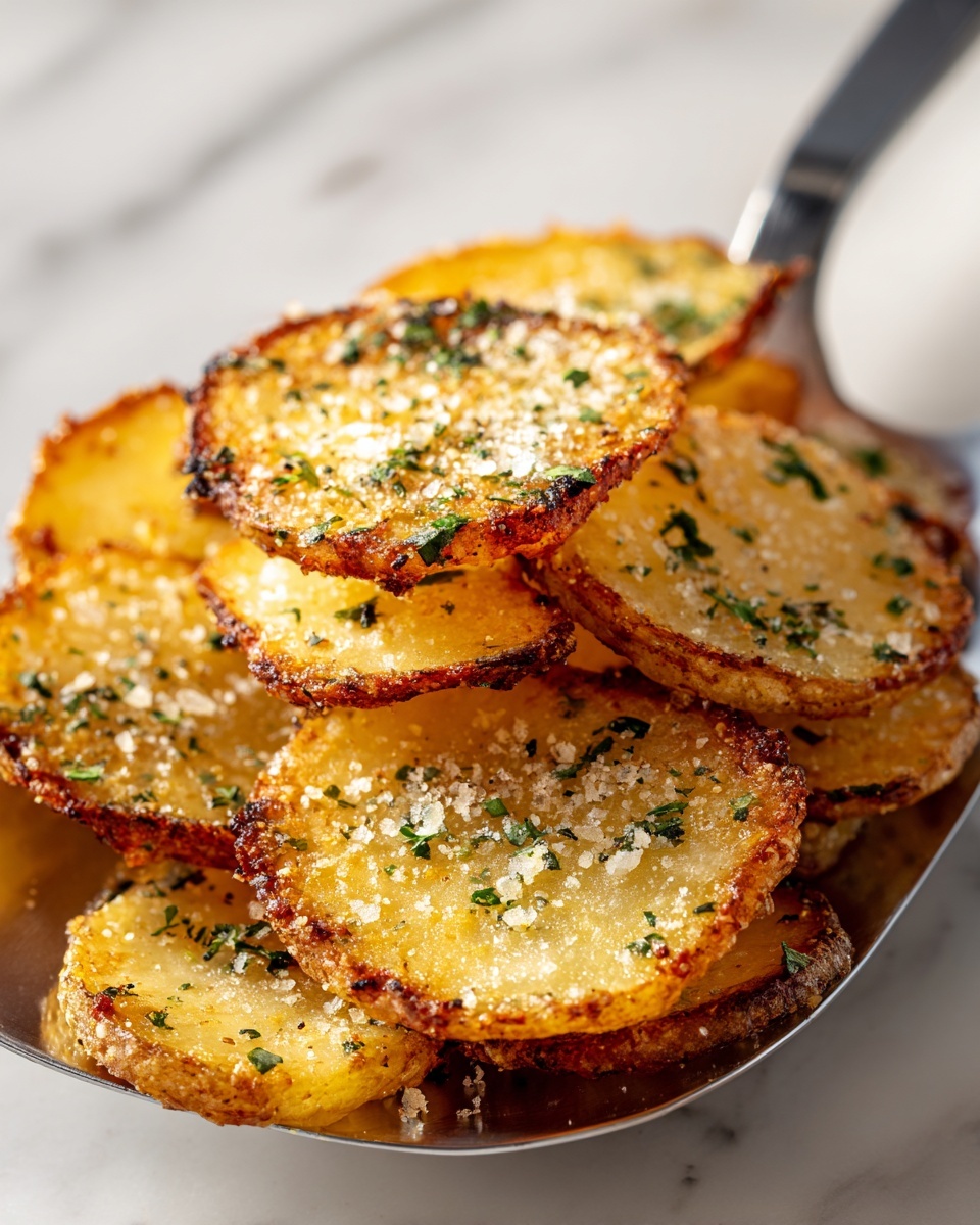 Oven Crispy Parmesan Potatoes Recipe - Recipe Image