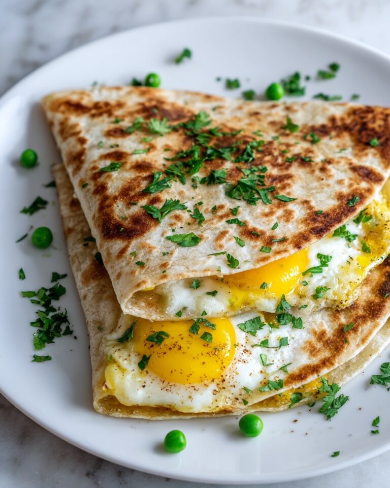 Fried Egg Quesadilla Recipe