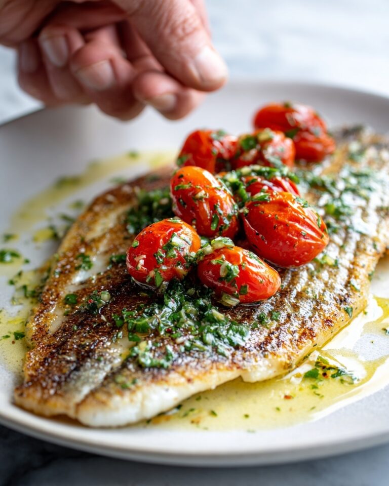 Pan-Seared Mediterranean Cod in Tomato Basil Sauce Recipe